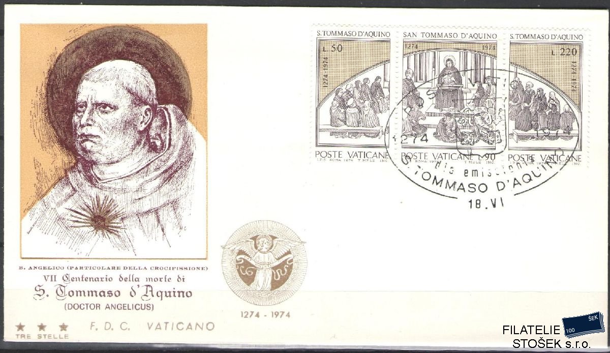 Vatikán celistvosti Mi 640-42 FDC