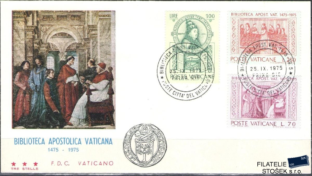 Vatikán celistvosti Mi 667-69 FDC