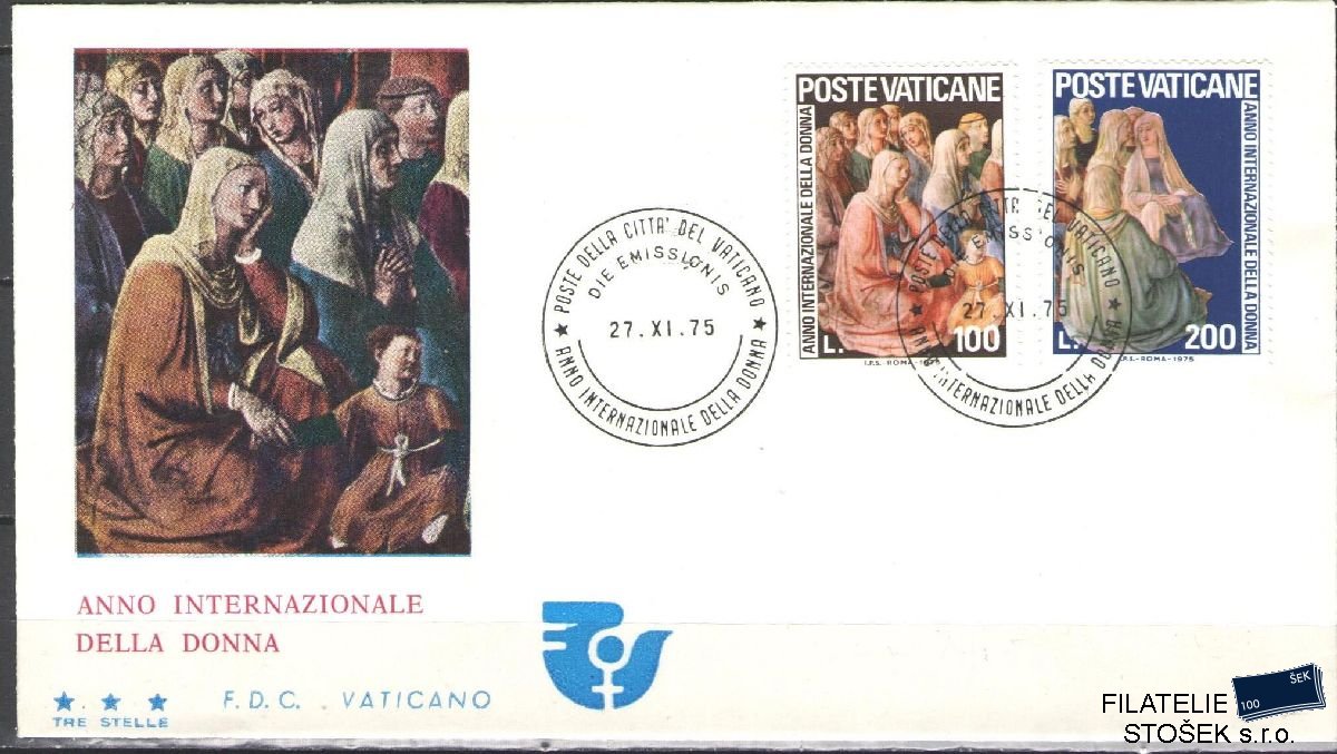 Vatikán celistvosti Mi 670-71 FDC