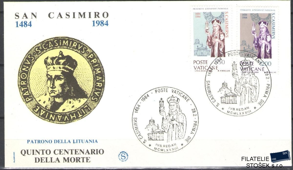 Vatikán celistvosti Mi 846-47 FDC