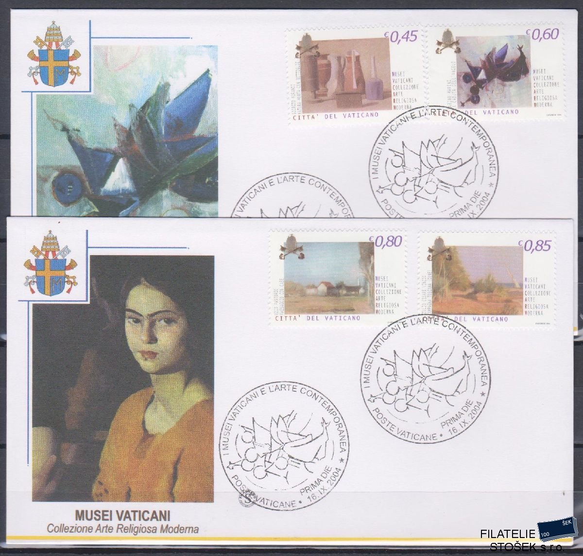 Vatikán celistvosti Mi 1506-9 FDC