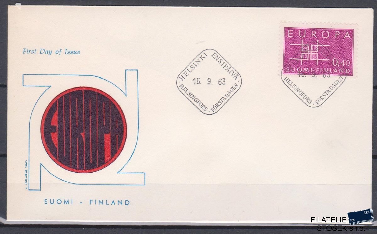 Finsko celistvosti Mi 576 FDC