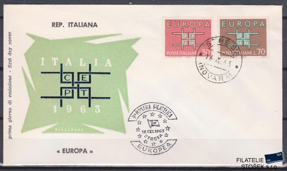 Itálie celistvosti Mi 1149-50 FDC