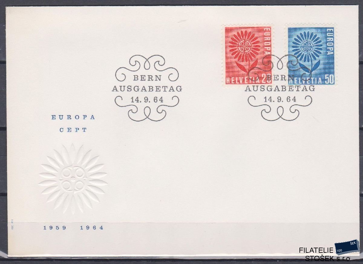 Švýcarsko celistvosti Mi 800-801 FDC