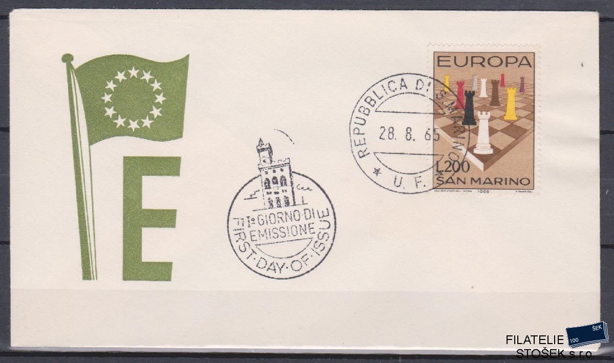 San Marino celistvosti Mi 842 FDC