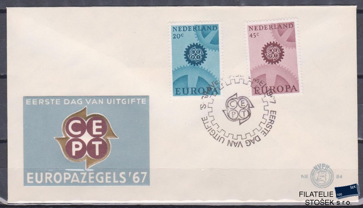 Holandsko celistvosti Mi 878-79 FDC