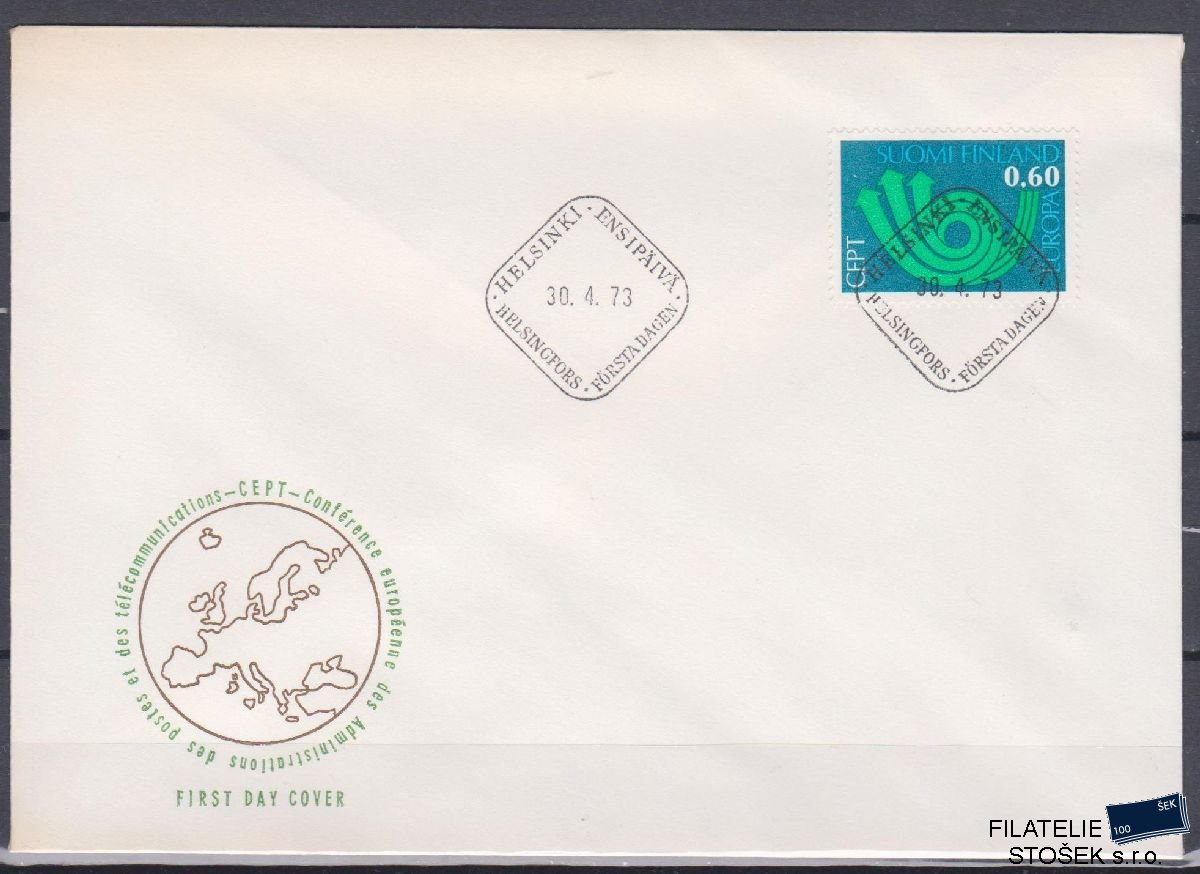 Finsko celistvosti Mi 722 FDC