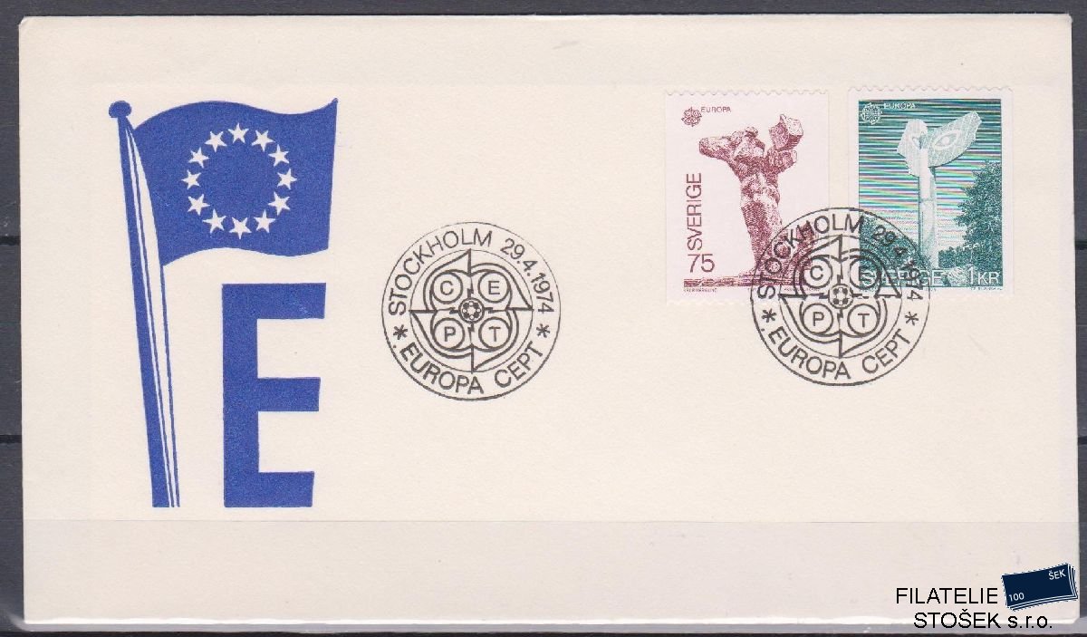 Švédsko celistvosti Mi 852-53 FDC