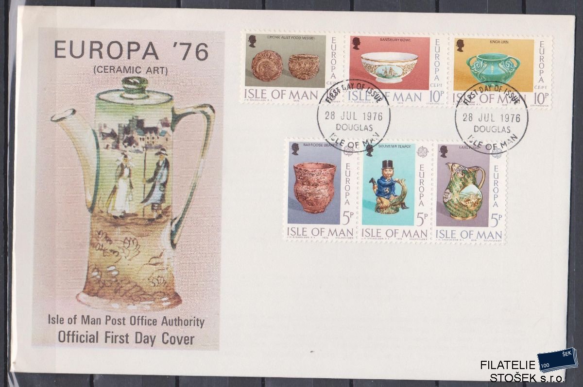 Isle of Man celistvosti Mi 82-87 FDC