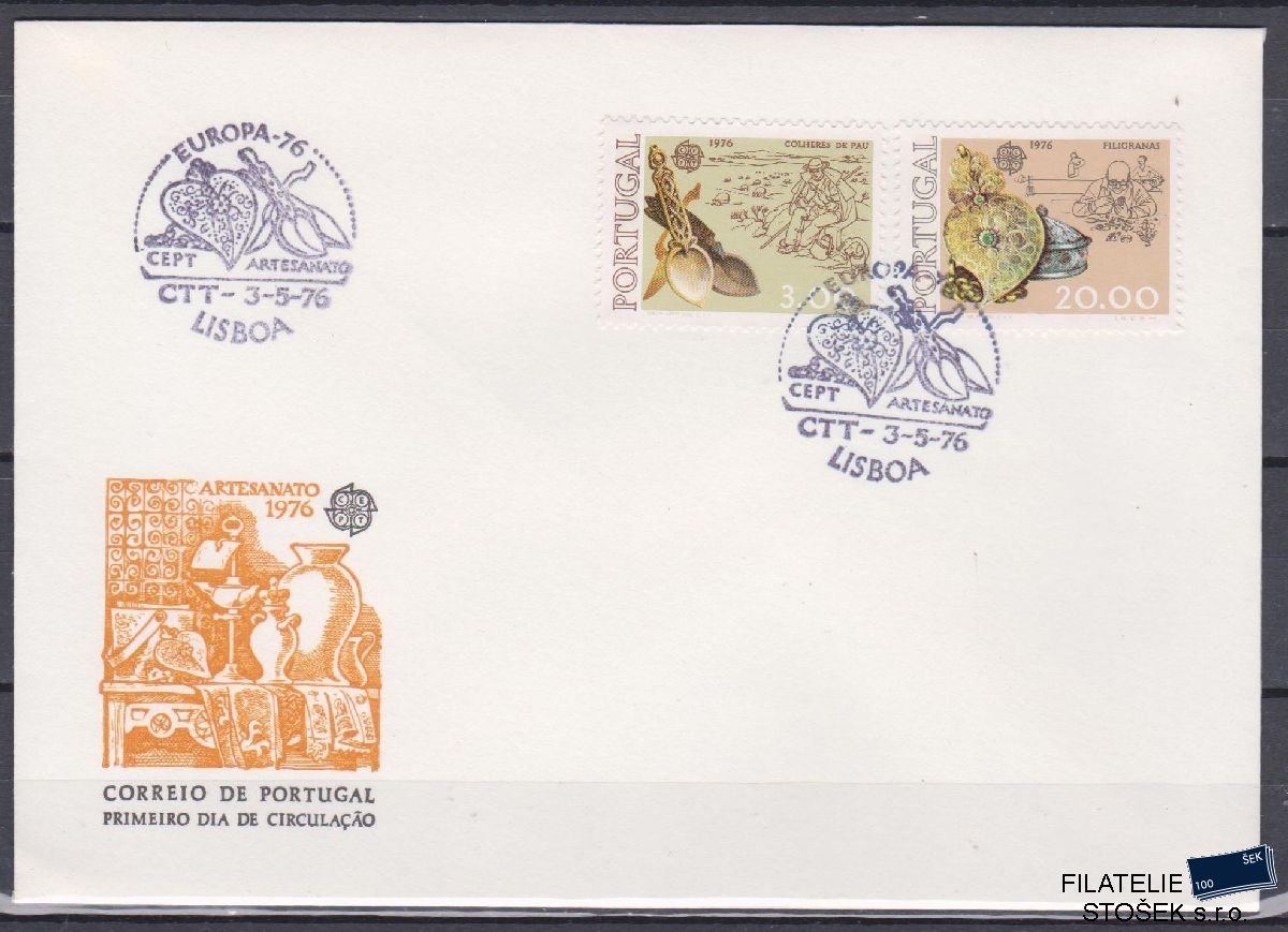 Portugalsko celistvosti MI 1311-12 FDC