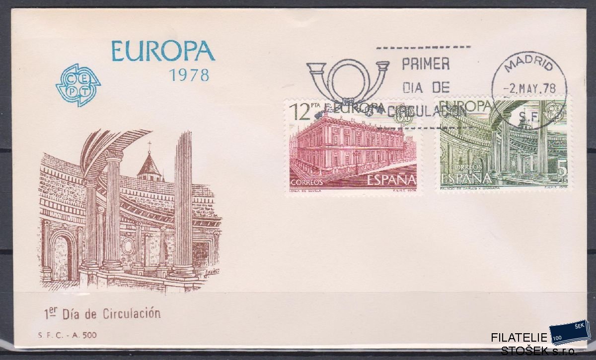 Španělsko celistvosti Mi 2366-67 FDC