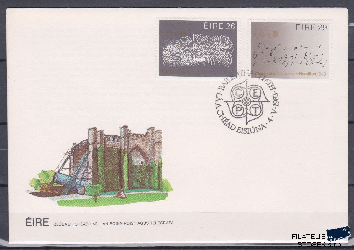 Irsko celistvosti Mi 508-509 FDC