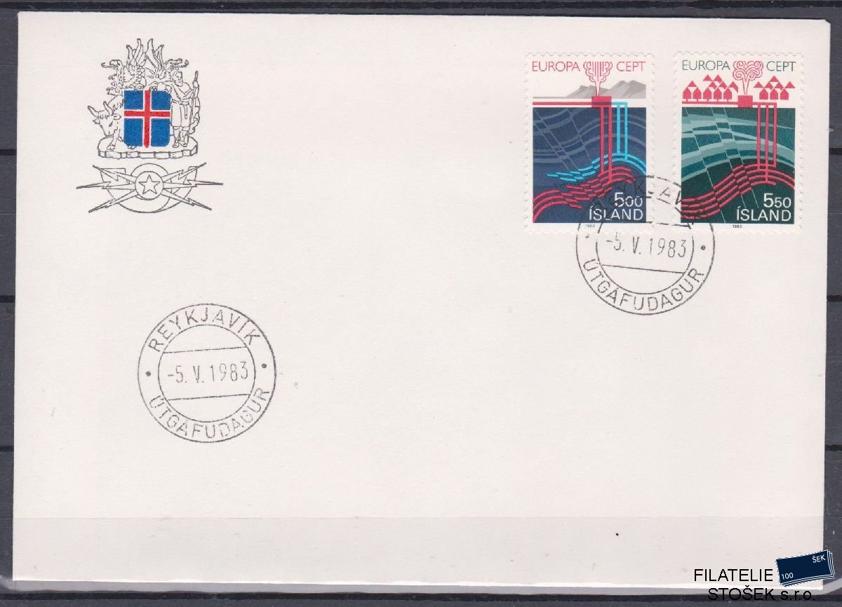 Island známky Mi 598-99 FDC