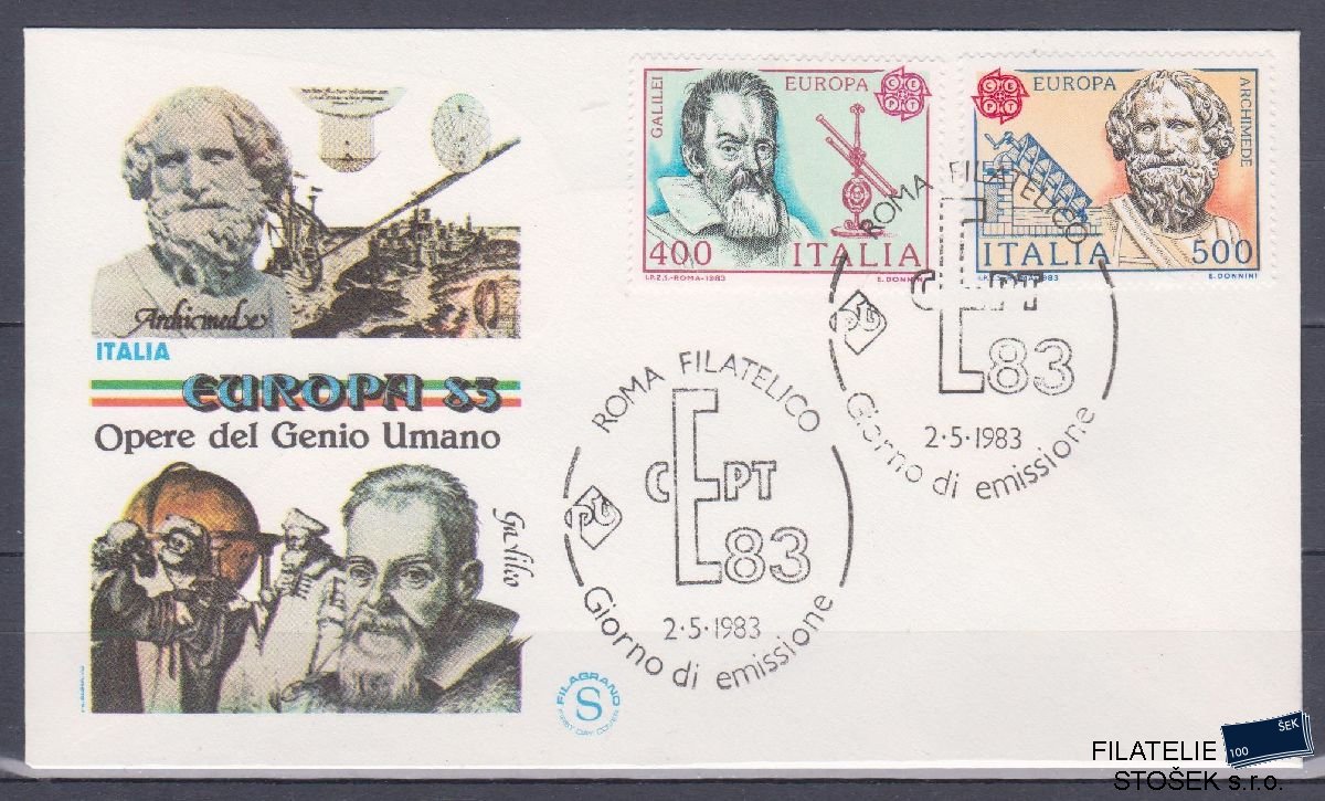 Itálie celistvosti Mi 1842-43 FDC