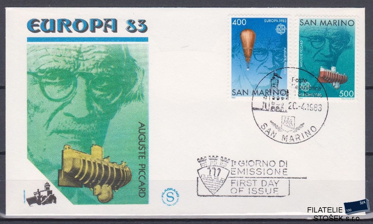 San Marino celistvosti Mi 1278-79 FDC