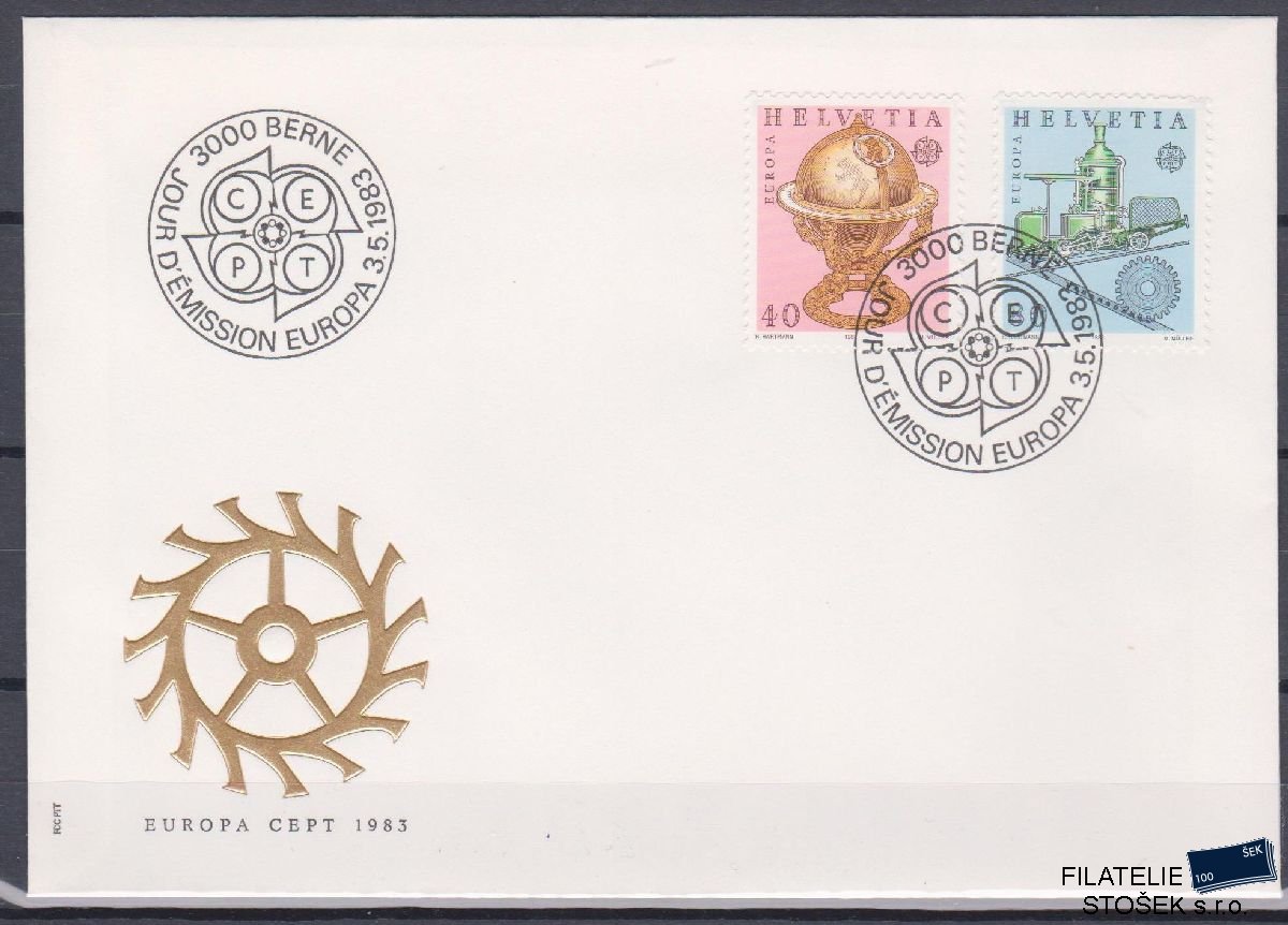 Švýcarsko celistvosti Mi 1249-50 FDC