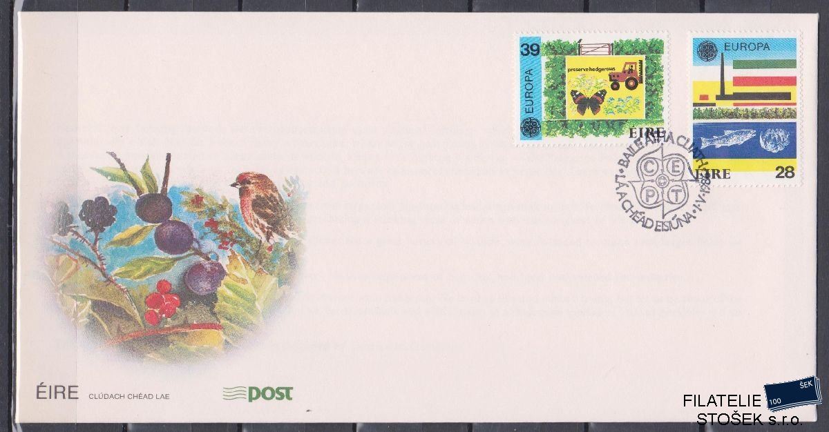 Irsko celistvosti Mi 589-90 FDC