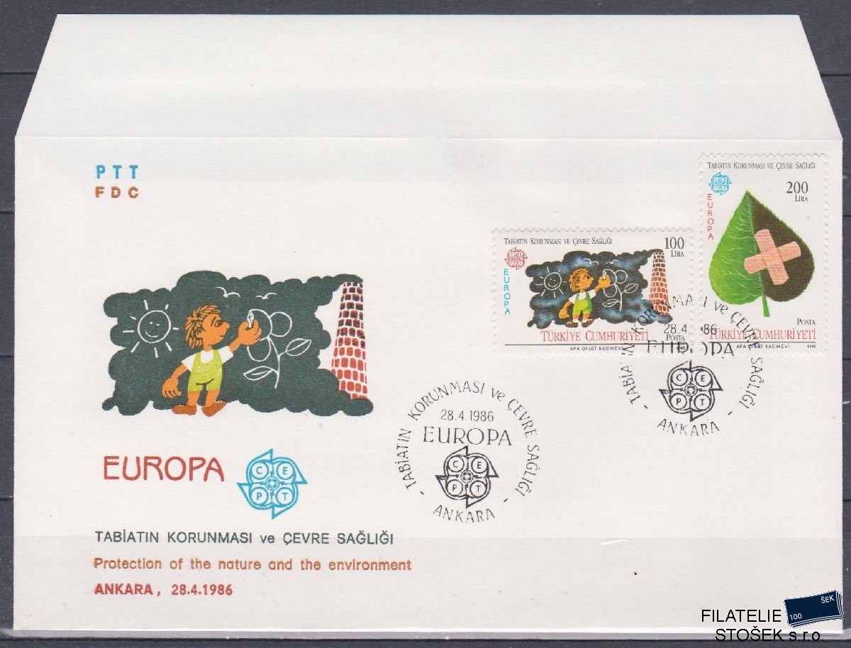 Turecko celistvosti Mi 2738-39 FDC