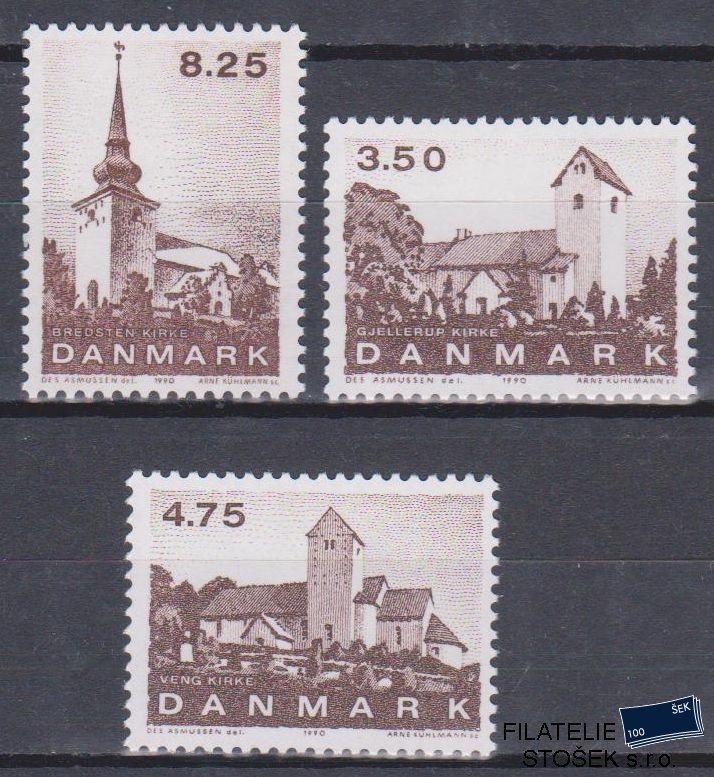 Dánsko známky Mi 986-88