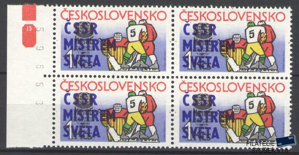 ČSSR známky 2693a 4 Blok