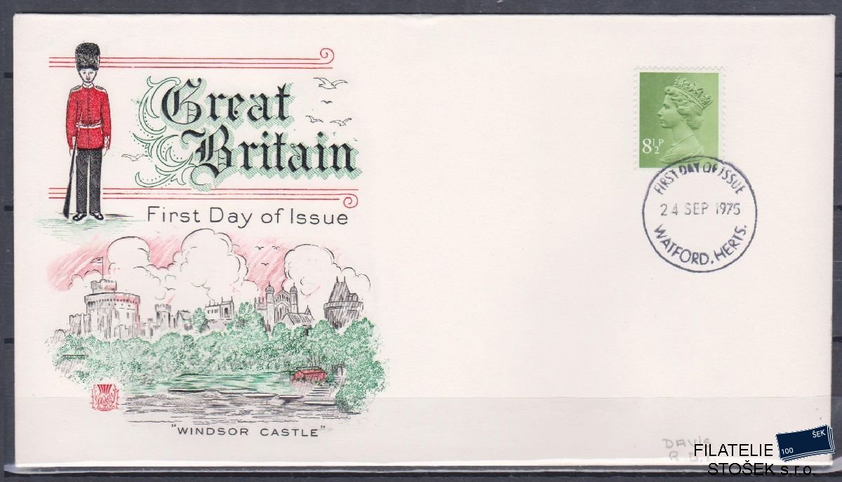 Anglie celistvosti Mi 687 FDC