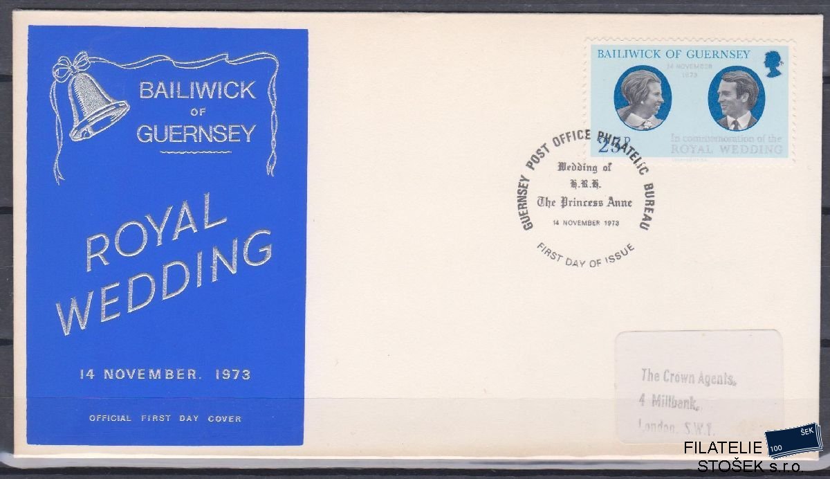 Guernsey celistvosti Mi 88 FDC