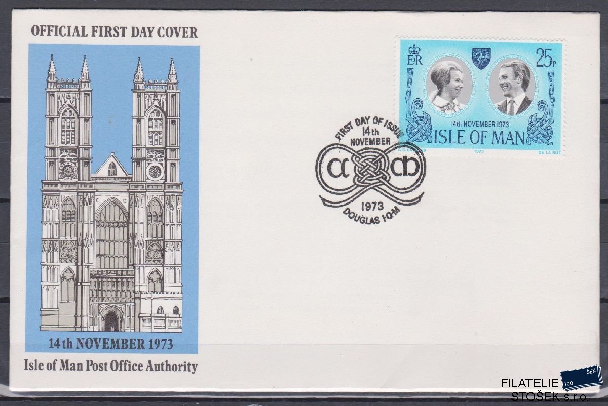 Isle of Man celistvosti Mi 35 FDC