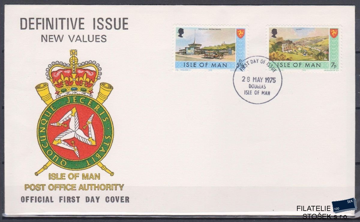 Isle of Man celistvosti Mi 58-59 FDC