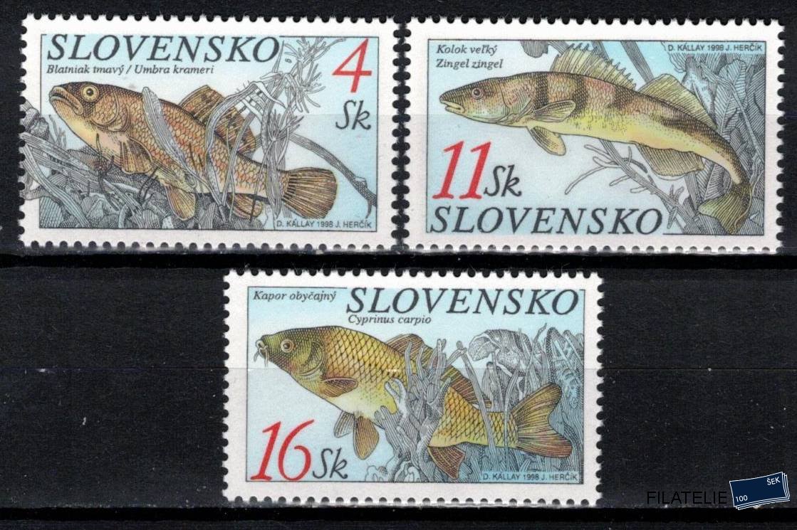 Slovensko známky 157-9