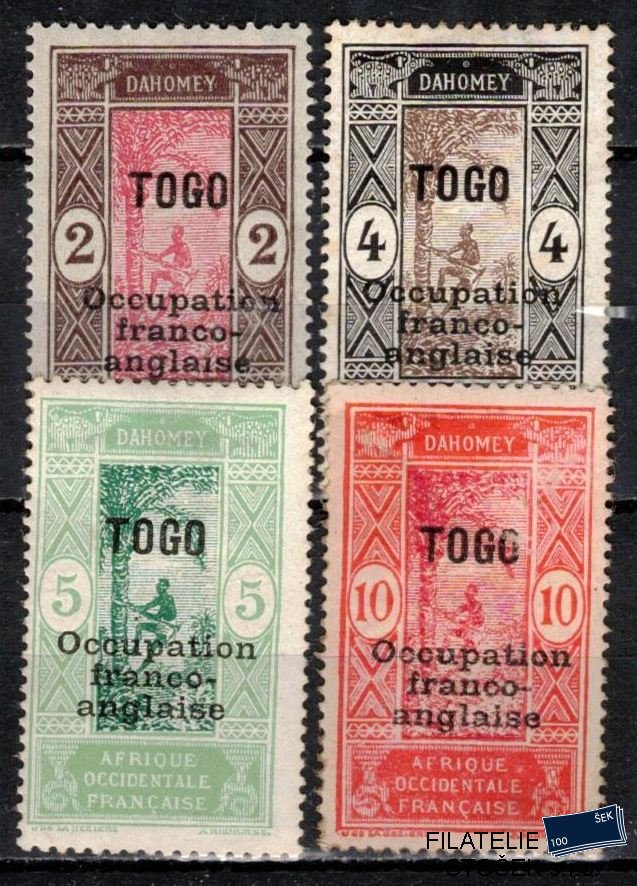 Togo známky Yv 85-8 sestava známek