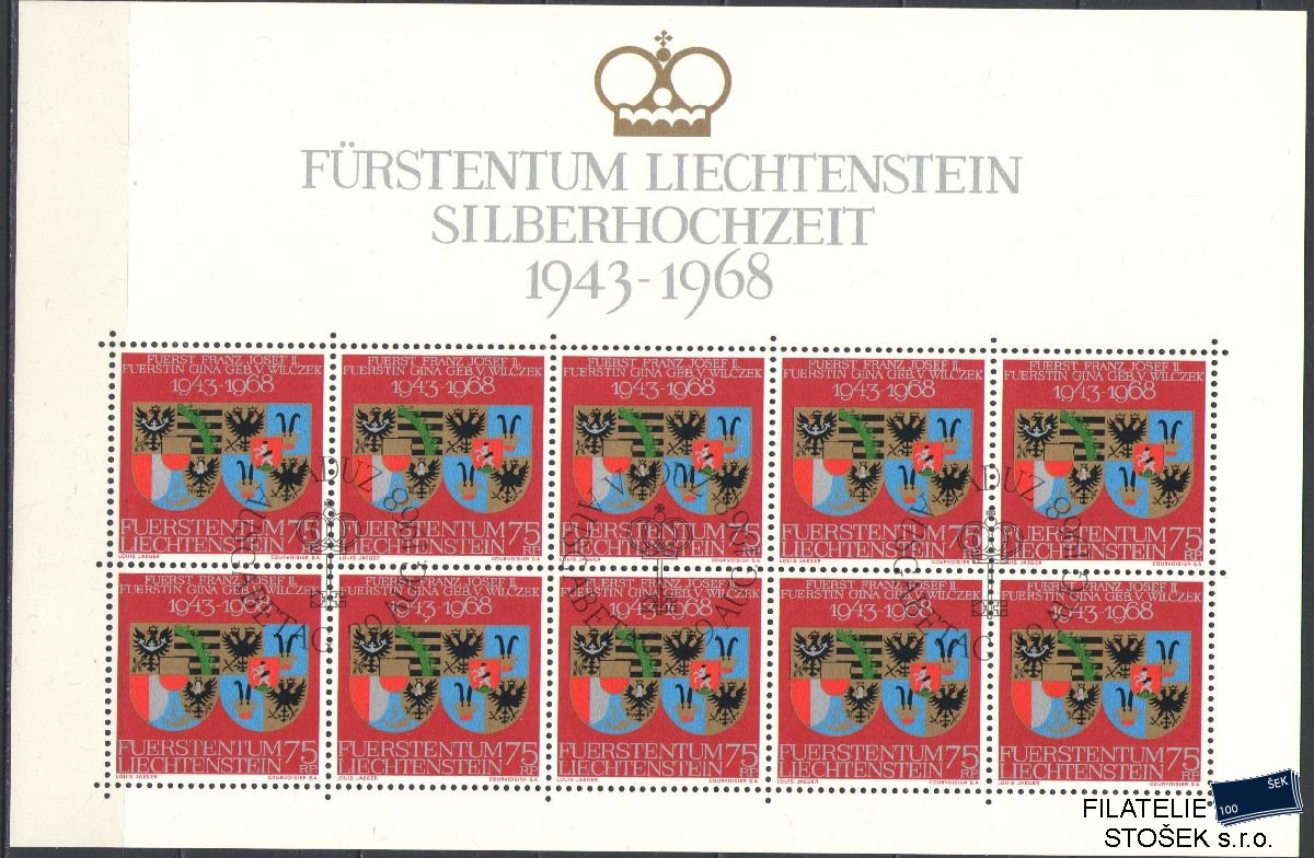 Liechtenstein známky Mi 496 KL