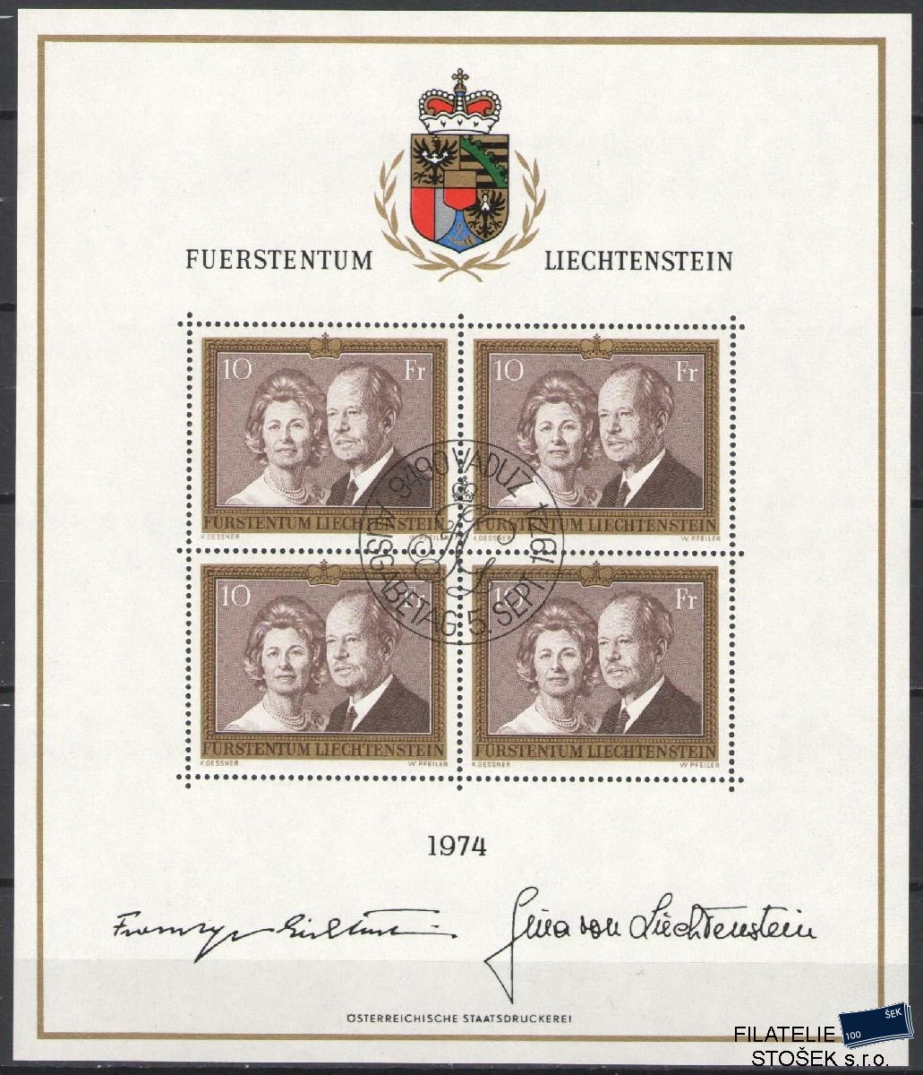 Liechtenstein známky Mi 614 KL