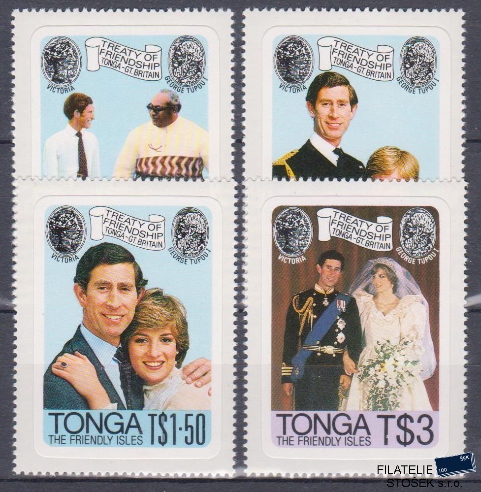 Tonga známky Mi 786-89