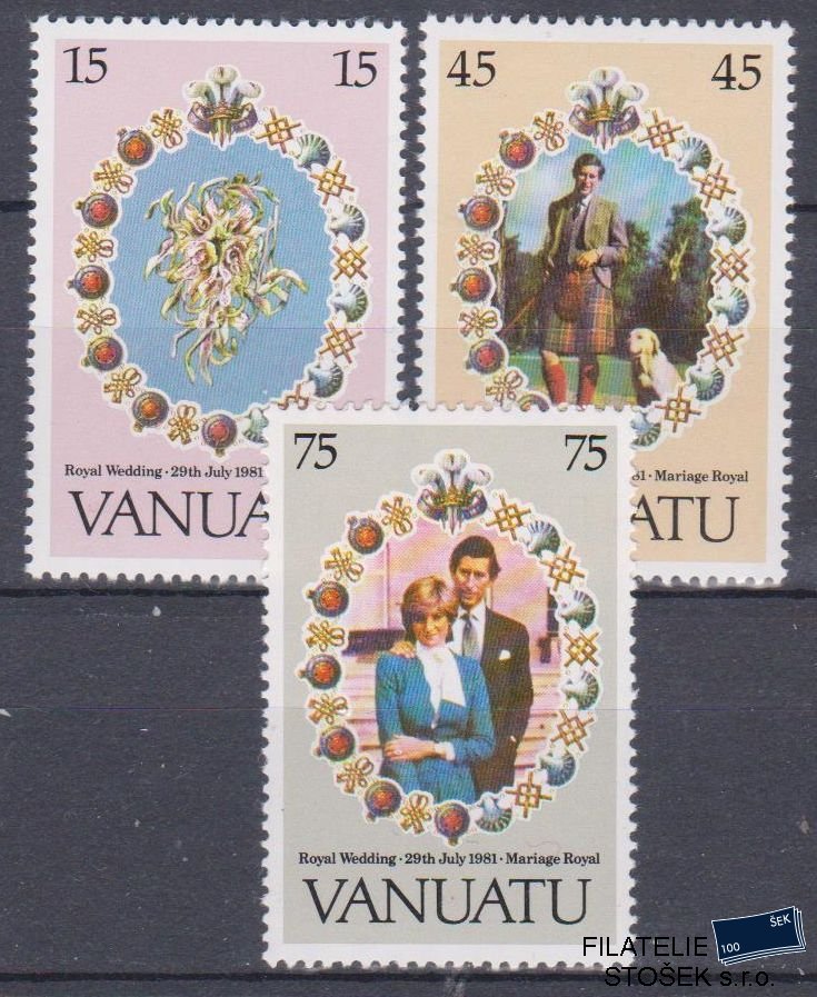 Vanuatu známky Mi 606-8