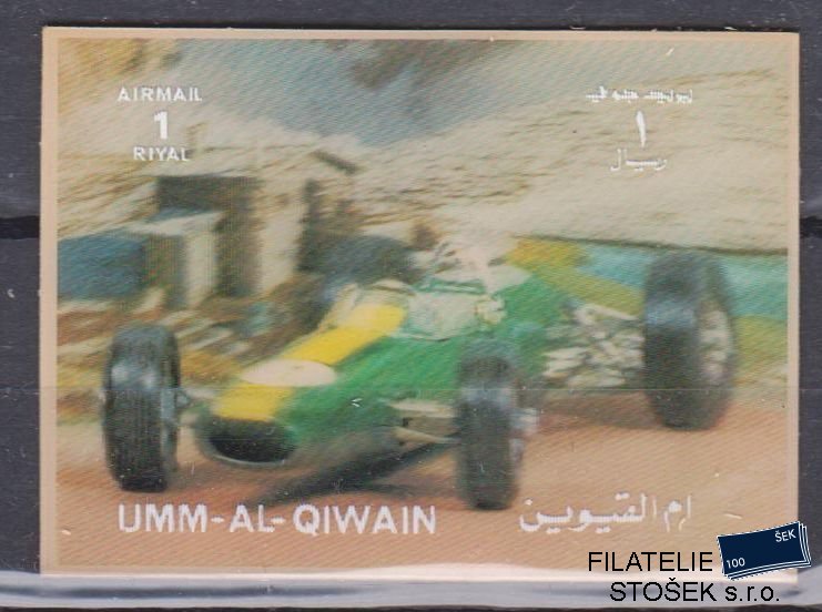 Umm al Qiwan známky - 3D - Auta