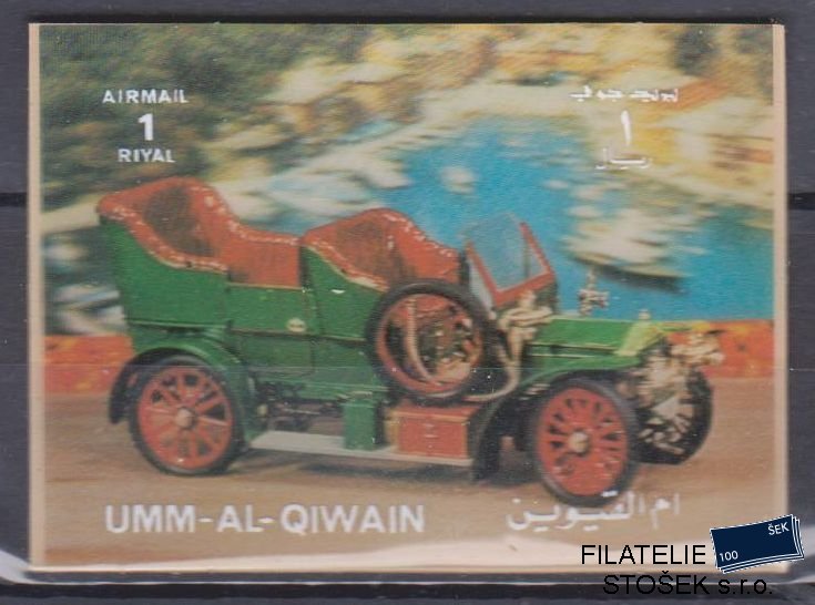 Umm al Qiwan známky - 3D Mi ex 1582-88 - Auta