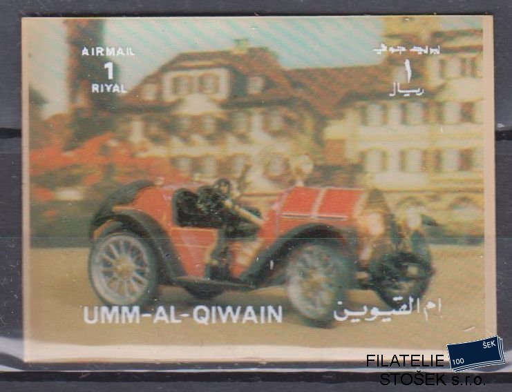 Umm al Qiwan známky - 3D Mi ex 1582-88 - Auta