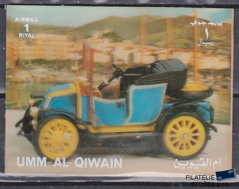 Umm al Qiwan známky - 3D Mi ex 1644-50 - Auta