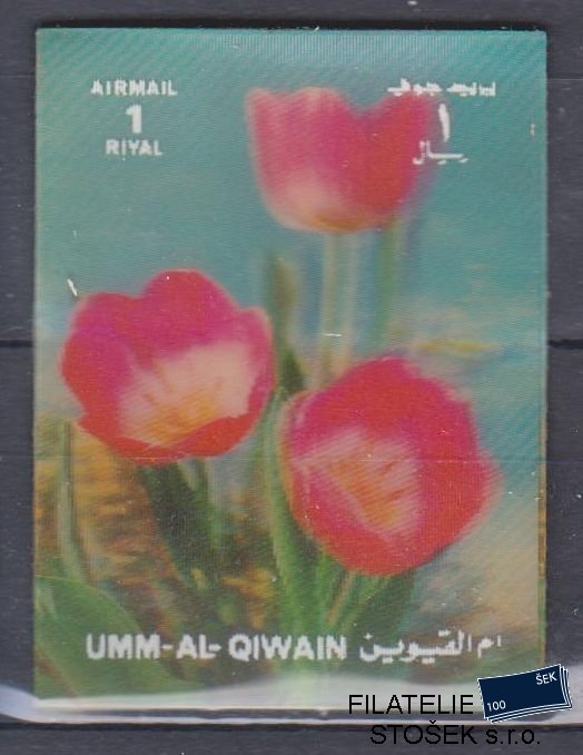 Umm al Qiwan známky - 3D Mi ex 1614-23 - Kytky