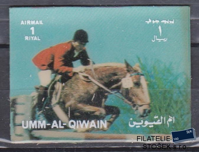 Umm al Qiwan známky - 3D Mi ex 1661-86 - Sport