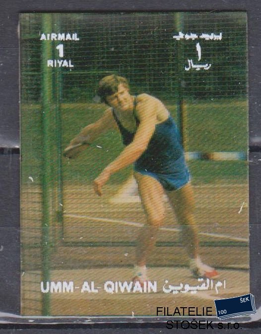 Umm al Qiwan známky - 3D - Sport