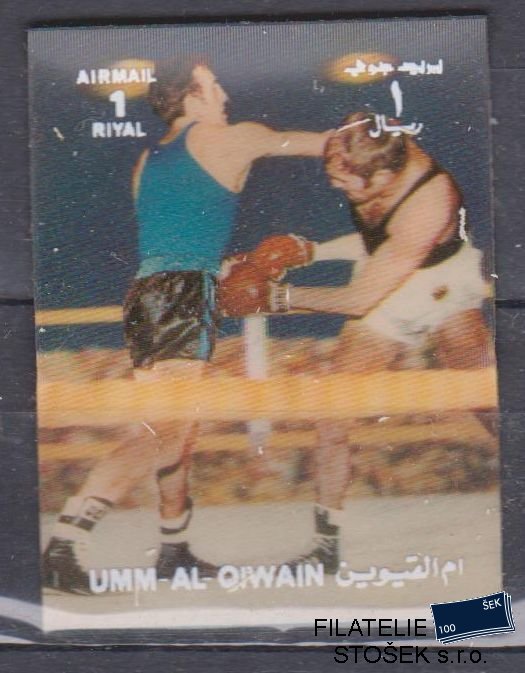 Umm al Qiwan známky - 3D - Sport