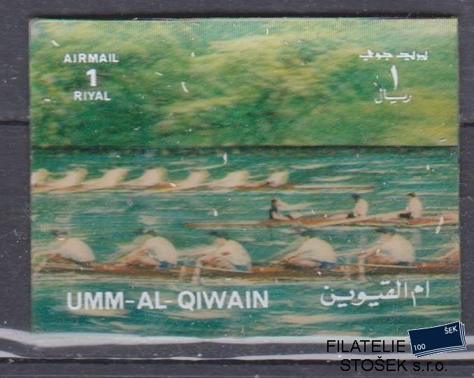 Umm al Qiwan známky - 3D - Sport