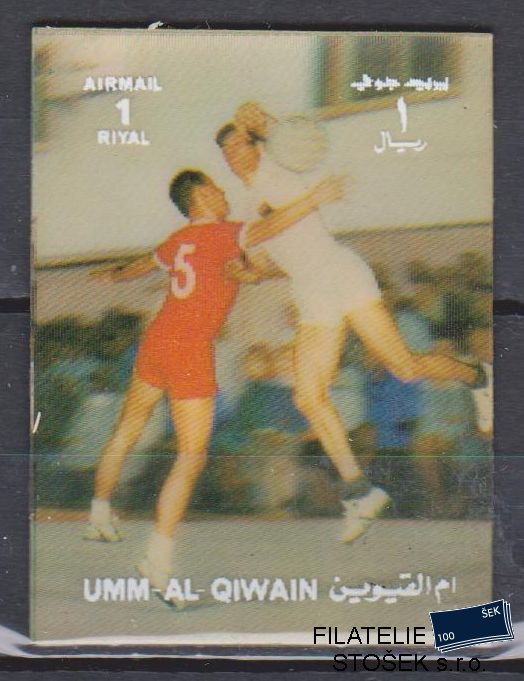 Umm al Qiwan známky - 3D - Sport