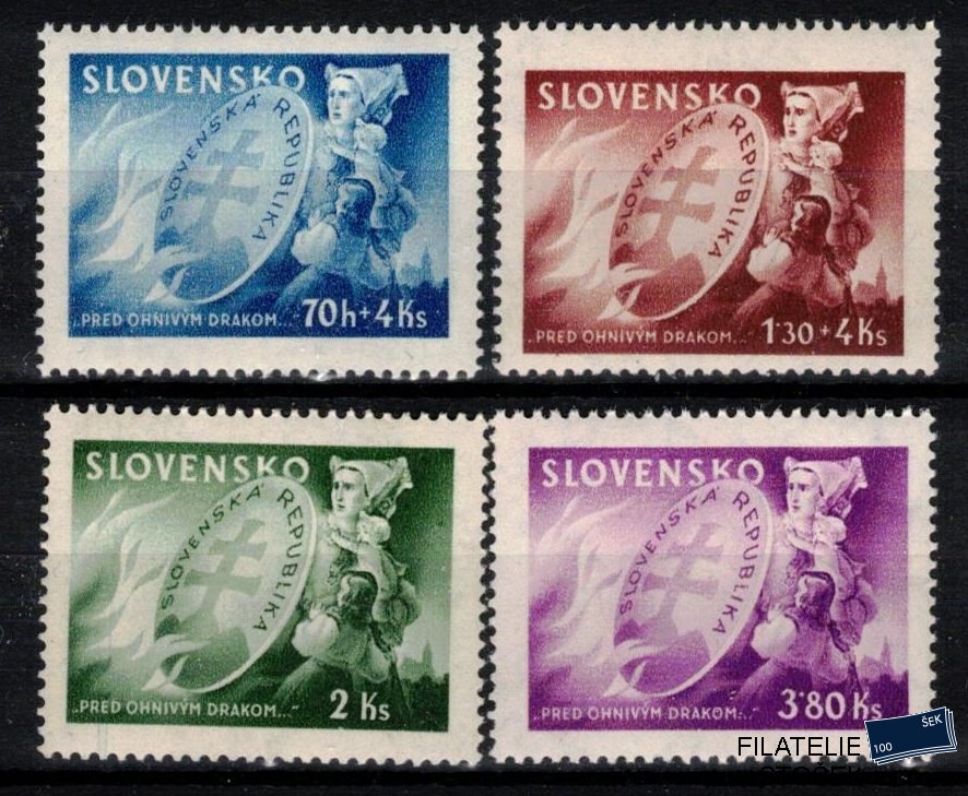 Slovensko známky 115-8