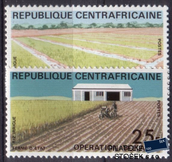 Centrafricaine Mi 0286-7