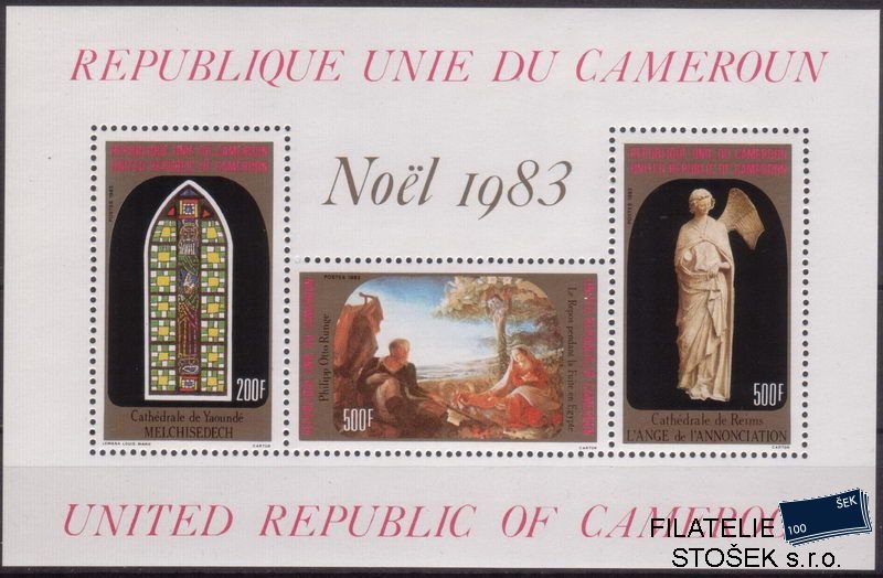 Cameroun známky Mi Bl.21