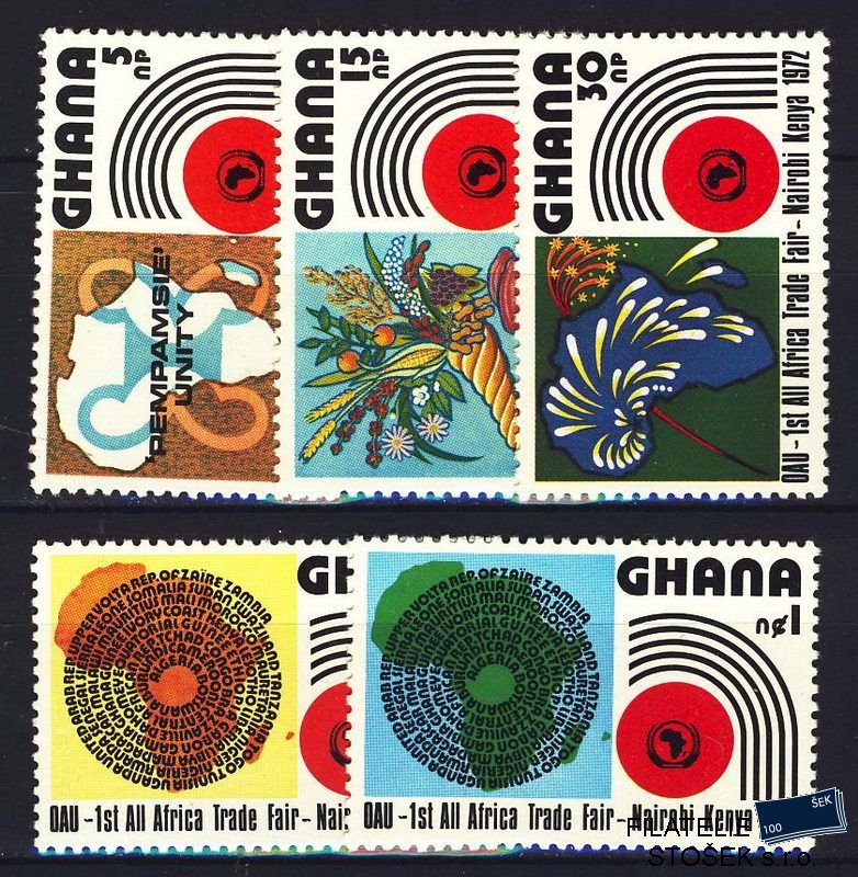 Ghana známky Mi 0453-7