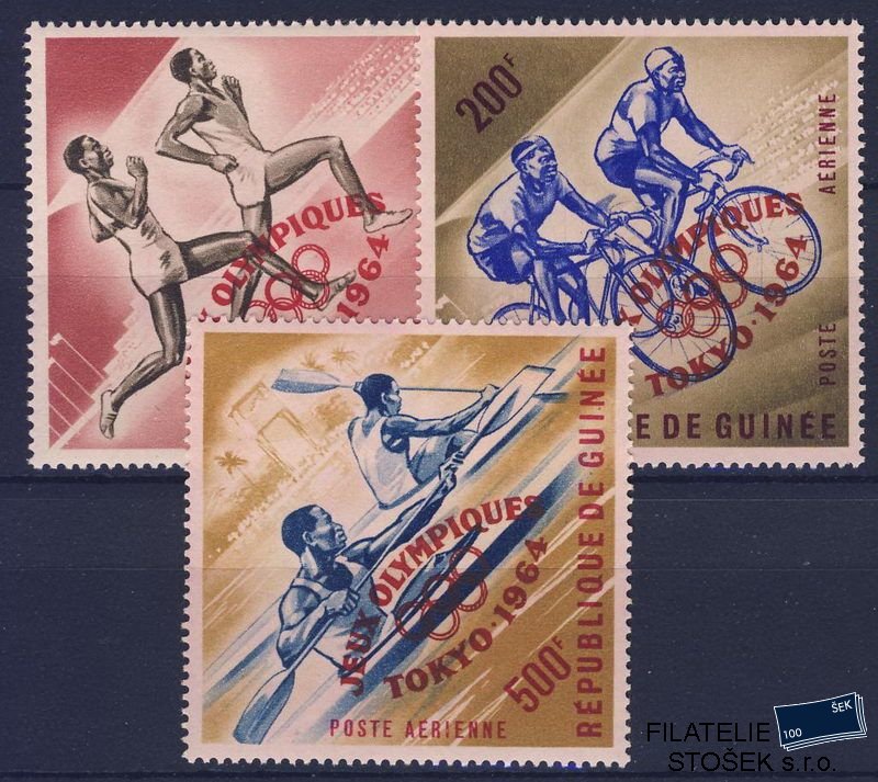 Guinée známky Mi 0239-41