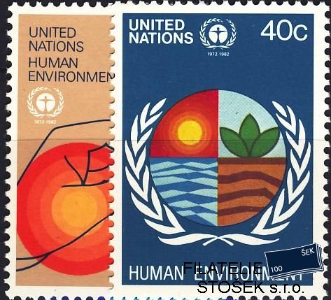 OSN USA známky Mi 394-5